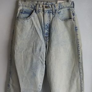 Vtg 80s Y2K‎ Zena High Waist Mom Jeans Size 9 Acid Wash Cotton
